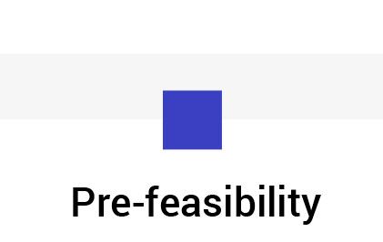 Pre-feasibility